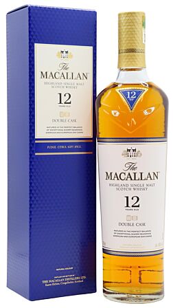The Macallan - Double Cask Highland Single Malt Scotch 12 year old Whisky (Old Bottling)