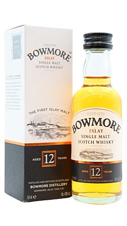 Bowmore - Islay Single Malt Scotch 12 year old Whisky Miniature