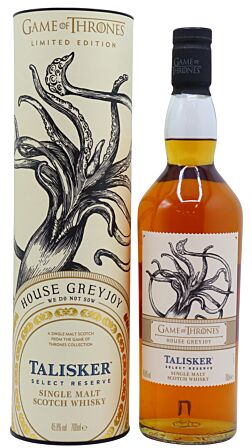Talisker - Game Of Thrones - House Greyjoy Single Malt Scotch Whisky
