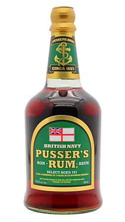 Pusser's - Select Aged 151 Overproof Rum