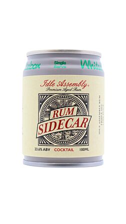 Idle Assembly - Whitebox Rum Sidecar Cocktail