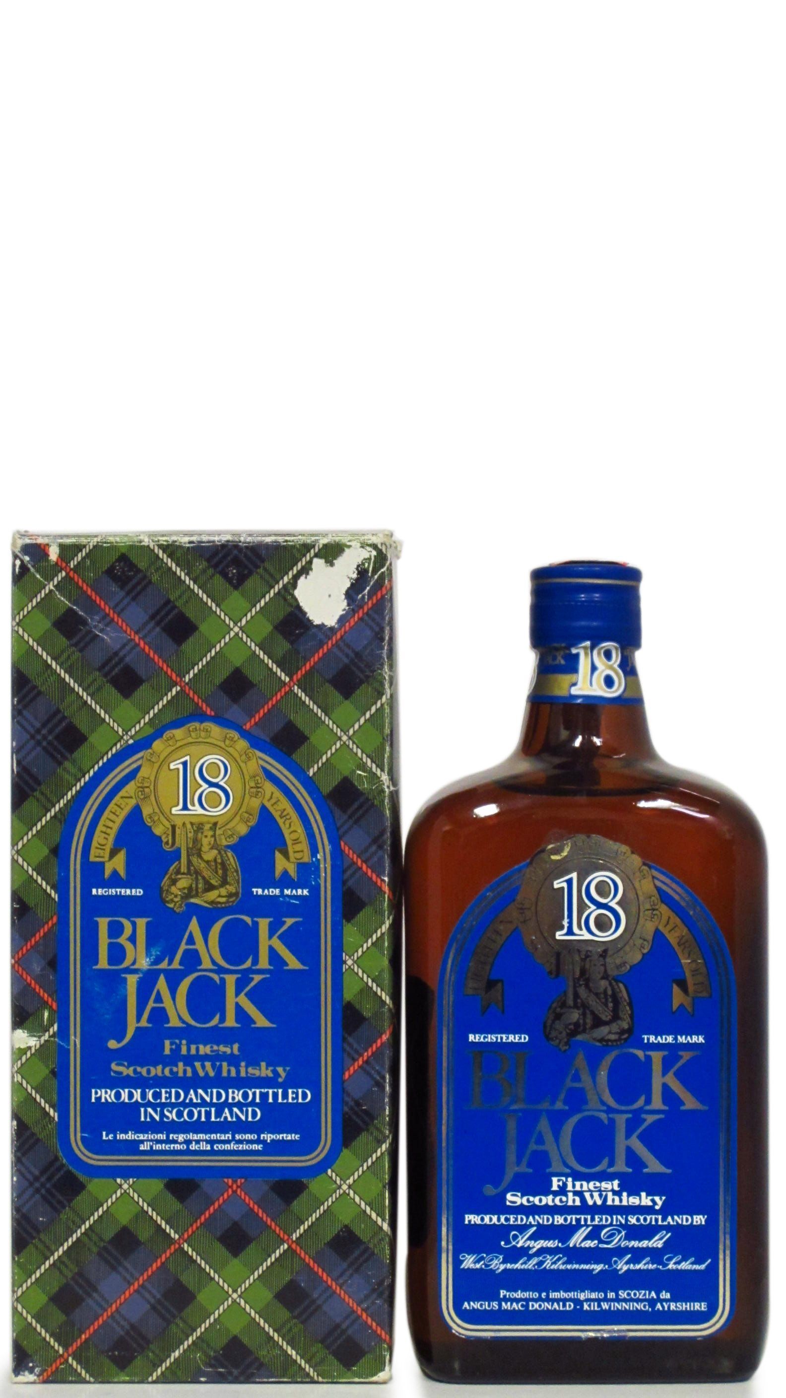 Black Jack - 18 year old Finest Blended Scotch Whisky 75cl 40% ABV