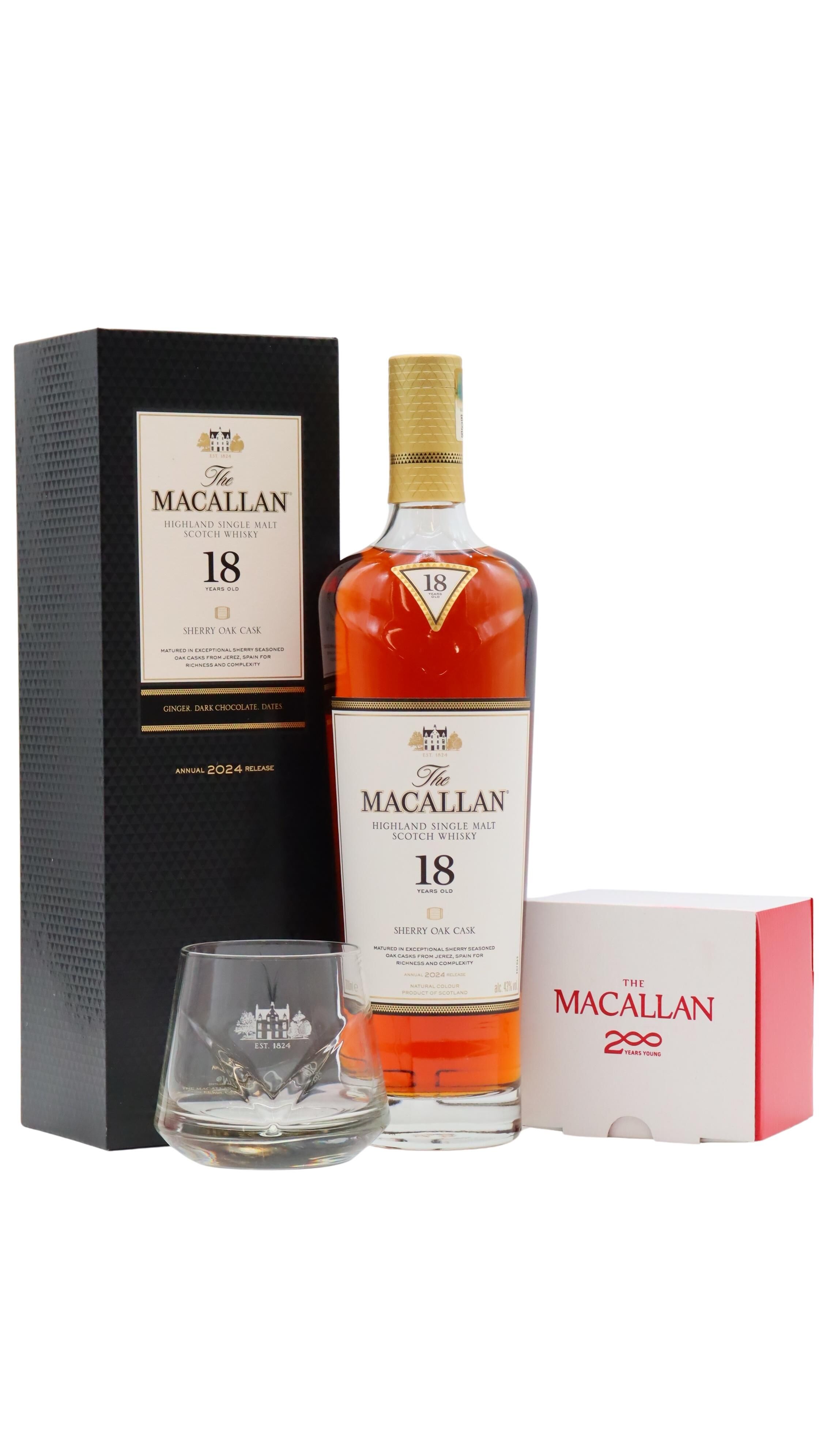 The Macallan - 18 year old 2024 Release Sherry Oak Highland Single