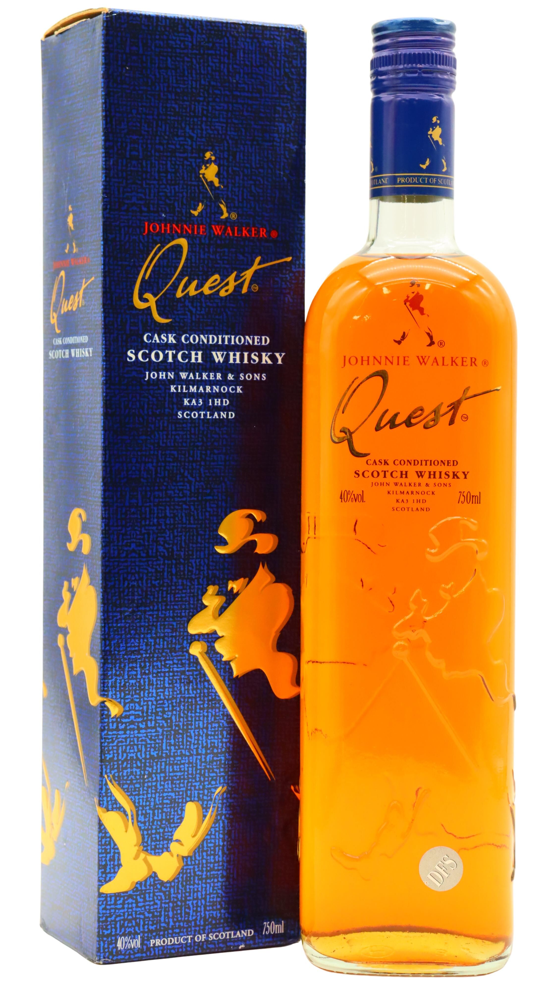 Johnnie Walker - Quest Cask Conditioned Scotch Whisky 75cl 40% ABV