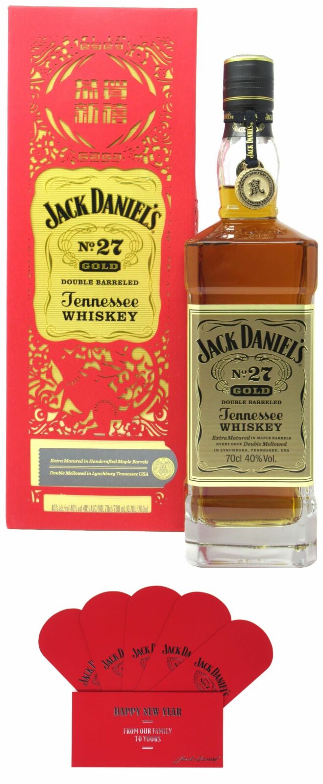 Jack Daniel's - No. 27 Gold Chinese New Year Of The Rat 2020
