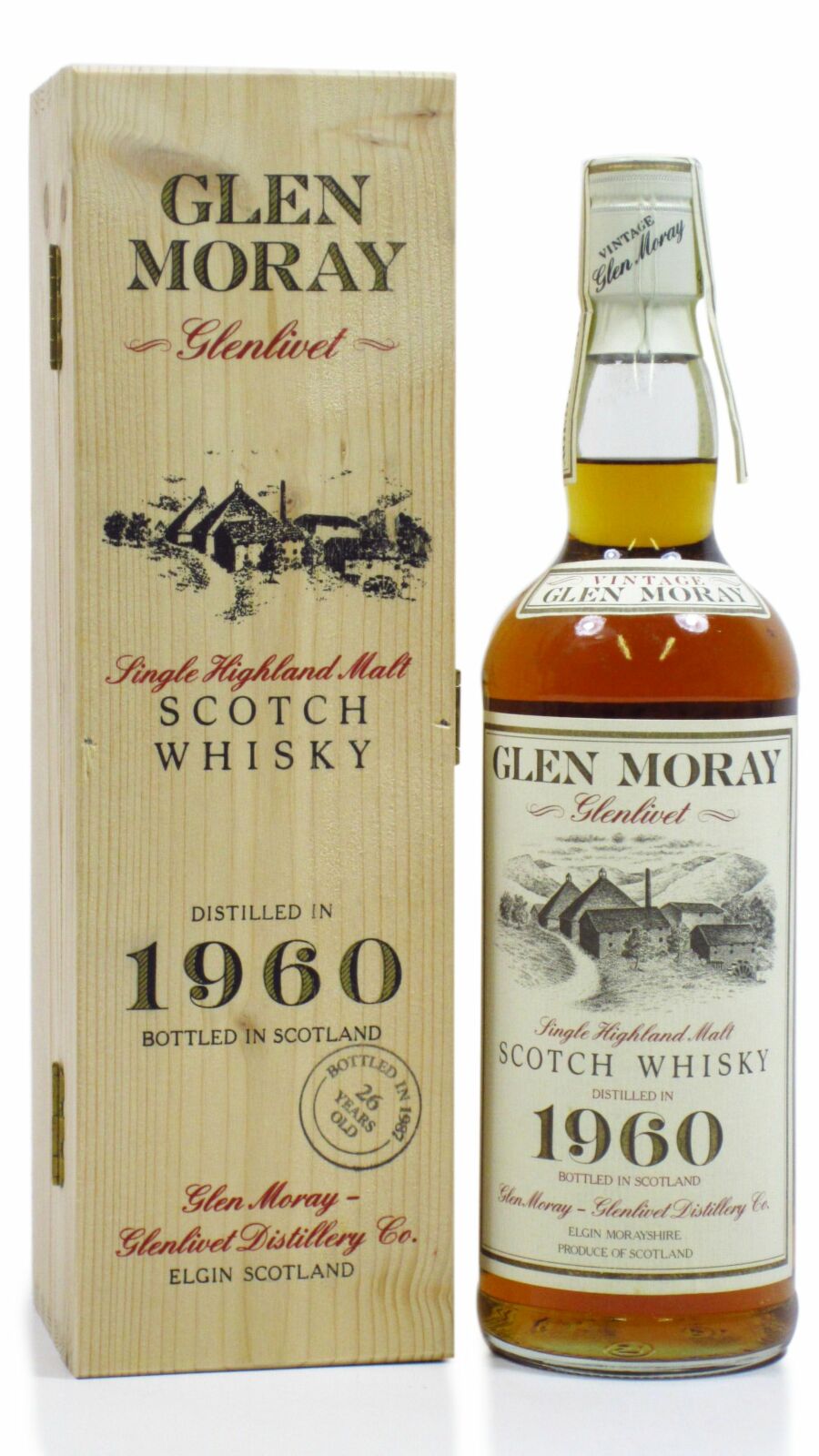Glen Moray - Single Highland Malt 1960 26 year old Whisky