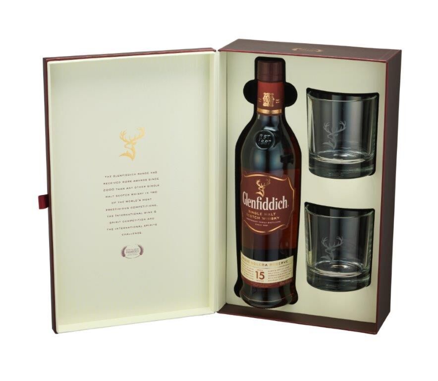 Glenfiddich - Single Malt Scotch 15 year old Whisky Glass