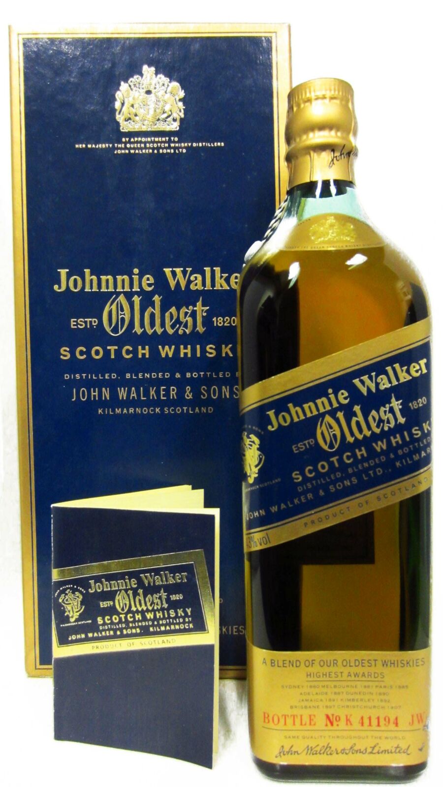 Johnnie Walker - Oldest Pre Blue Label Blended Scotch Whisky