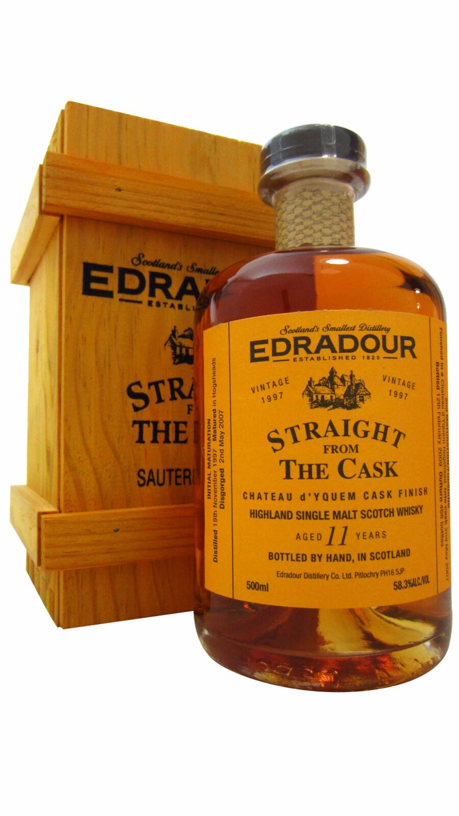 【未開栓】EDRADOUR STRAIGHT FROM THE CASK Edradour 2011 - Ratings and reviews - Whiskybase