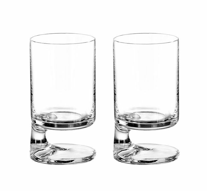Joe Colombo Smoke Vino Wine Glass (Twin Pack)