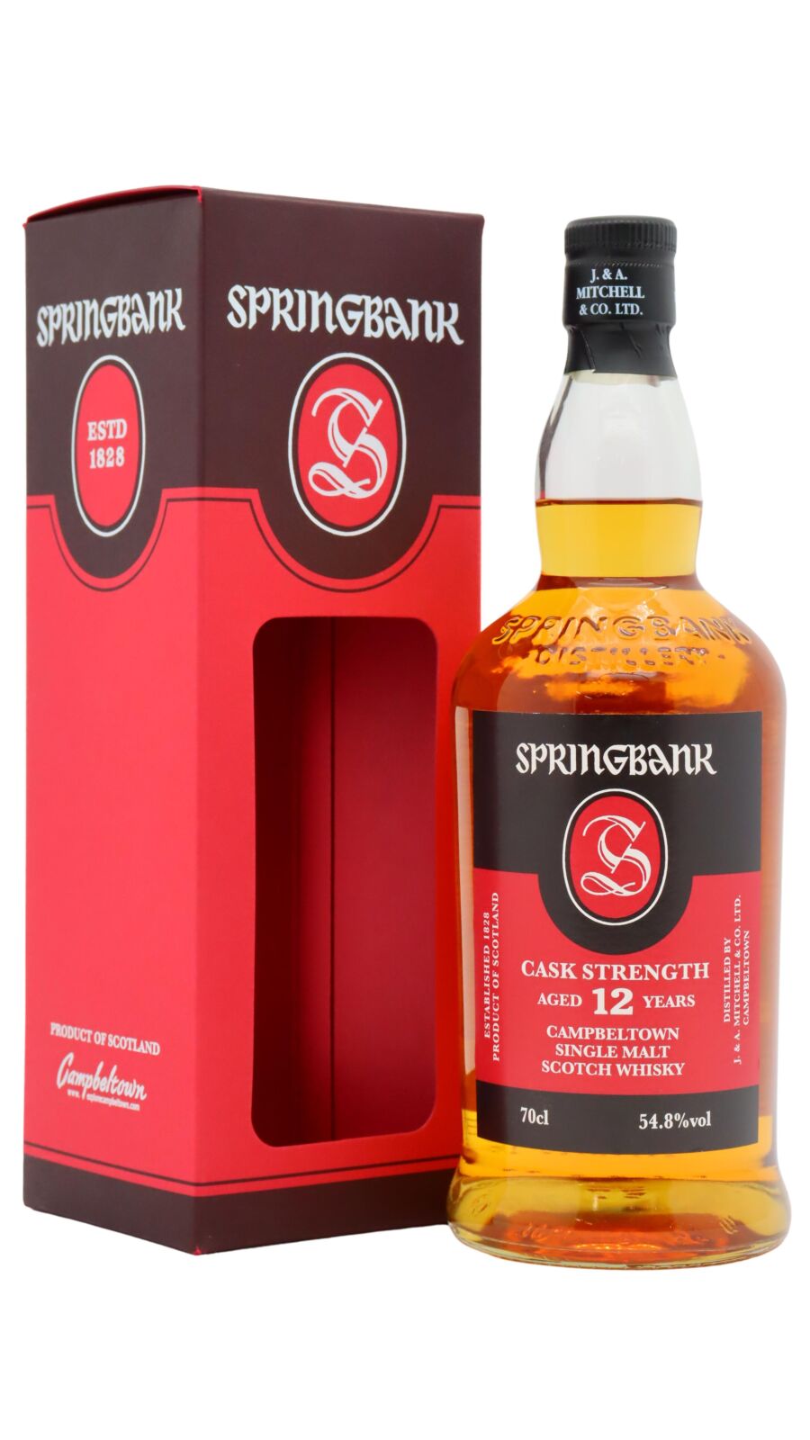 Springbank - 12 year old Cask Strength Batch 18 Campbeltown Single