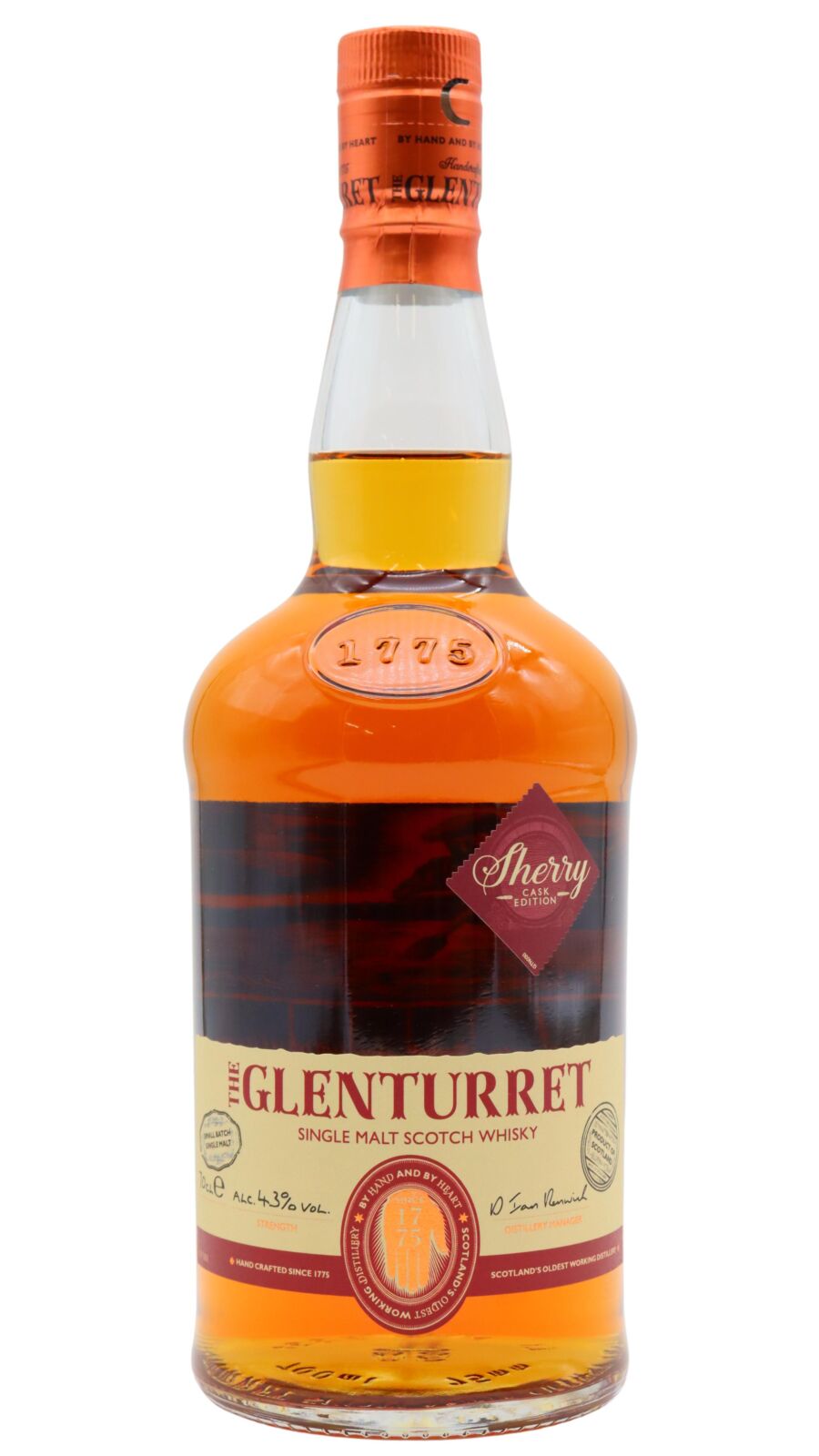 Glenturret - Sherry Cask Edition Single Malt Scotch Whisky 70cl 43