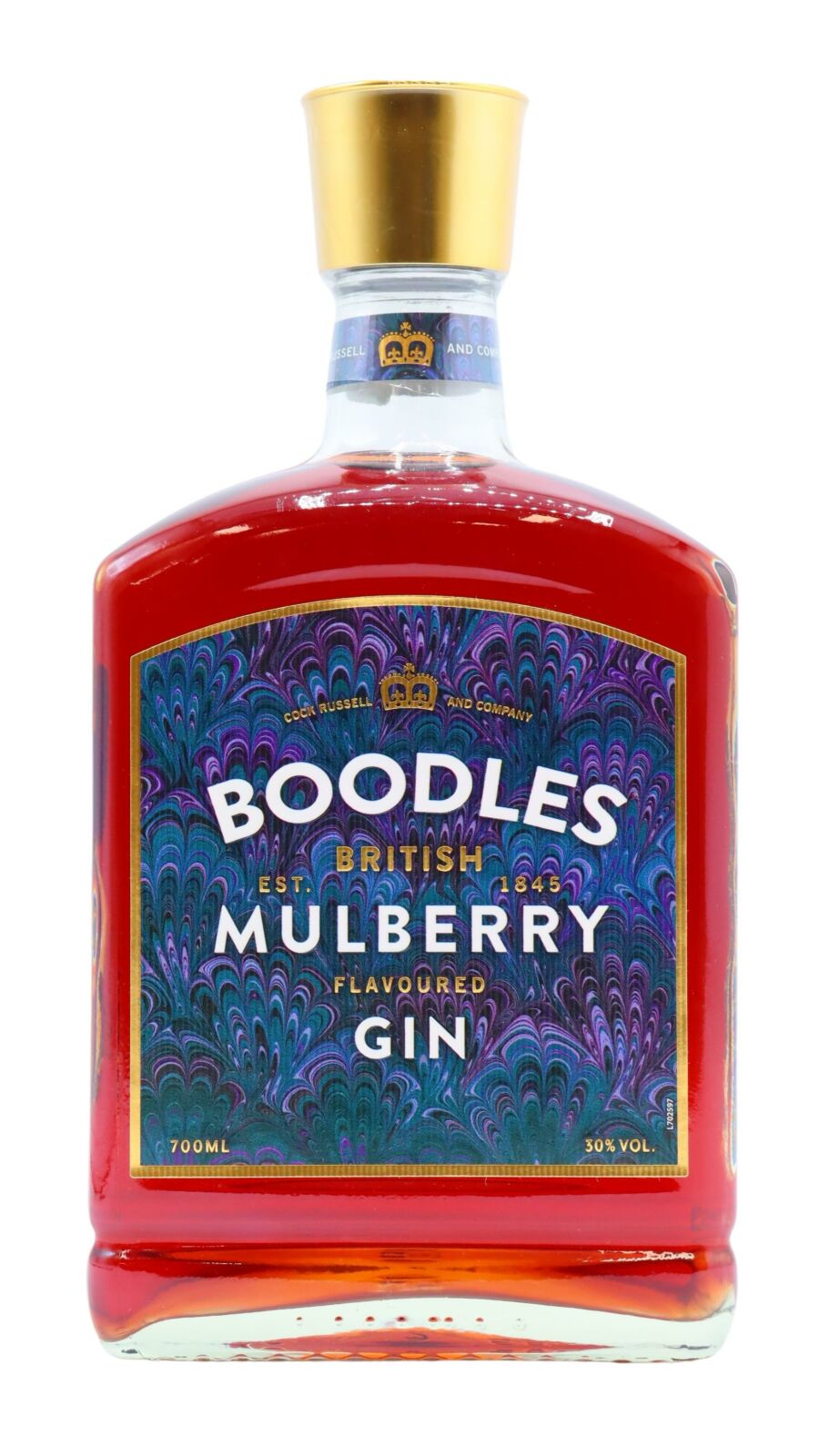 Boodles - British Mulberry Flavoured Gin 70cl 30% ABV | Hard