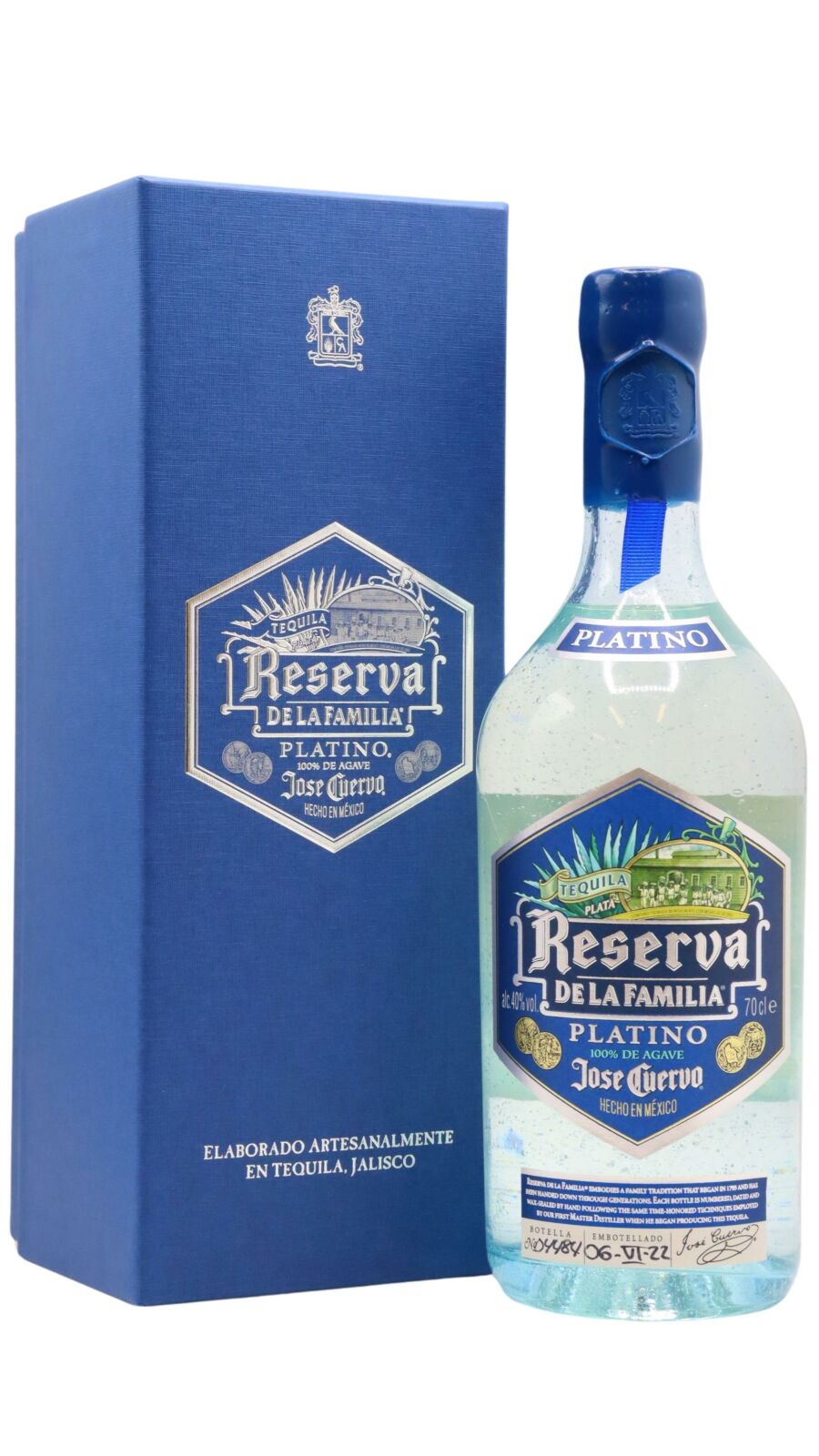 Jose Cuervo - Reserva De La Familia Platino Tequila 70cl 40% ABV | Hard To  Find Whisky | HTFW