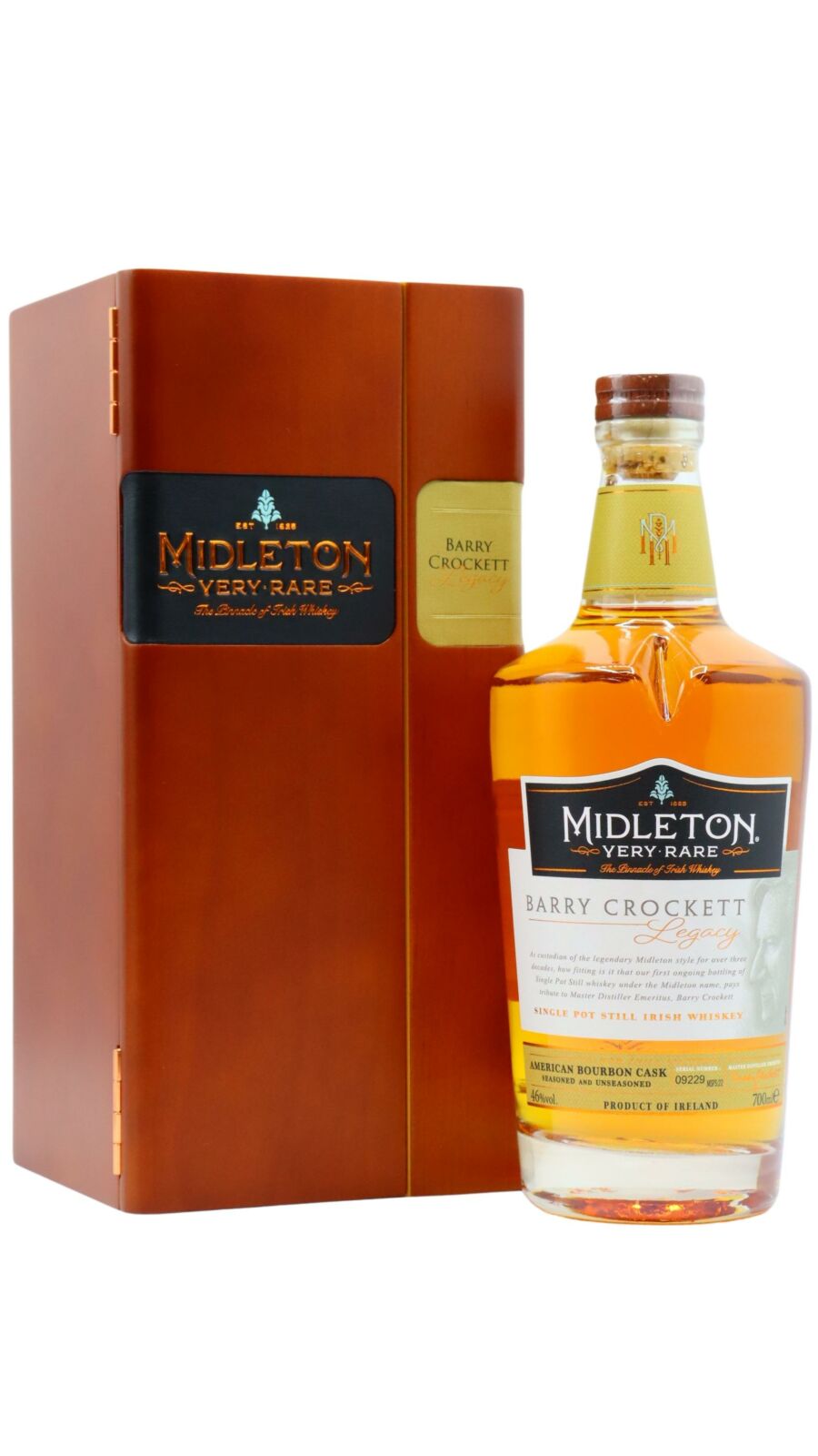 Midleton - Very Rare Barry Crockett Legacy Irish Whiskey 70cl 46