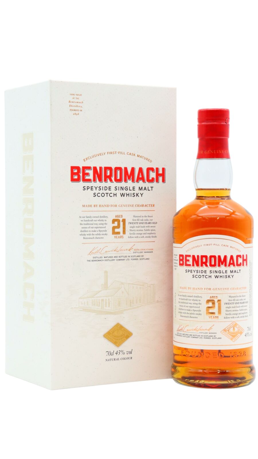 [新品・未開封] Benromach 45 Years Old Benromach - 21 year old Speyside Single Malt Scotch Whisky 70cl 43