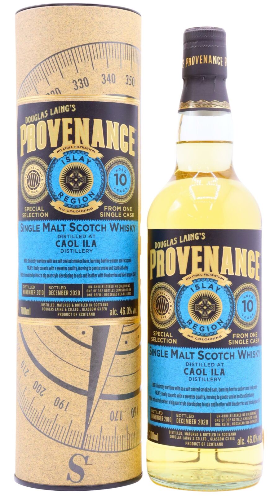 Caol Ila - 10 year old Douglas Laing Provenance Single Cask #14552