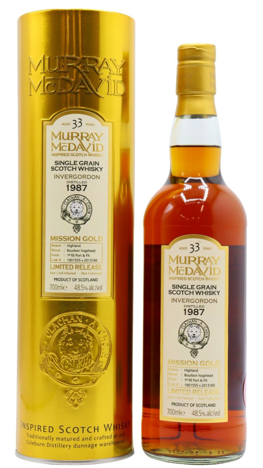 Invergordon - Murray McDavid Mission Gold Series Single Grain