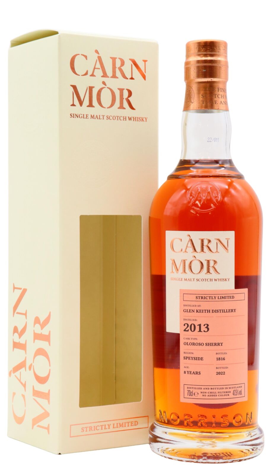 Glen Keith - 8 year old Carn Mor Strictly Limited Oloroso Sherry