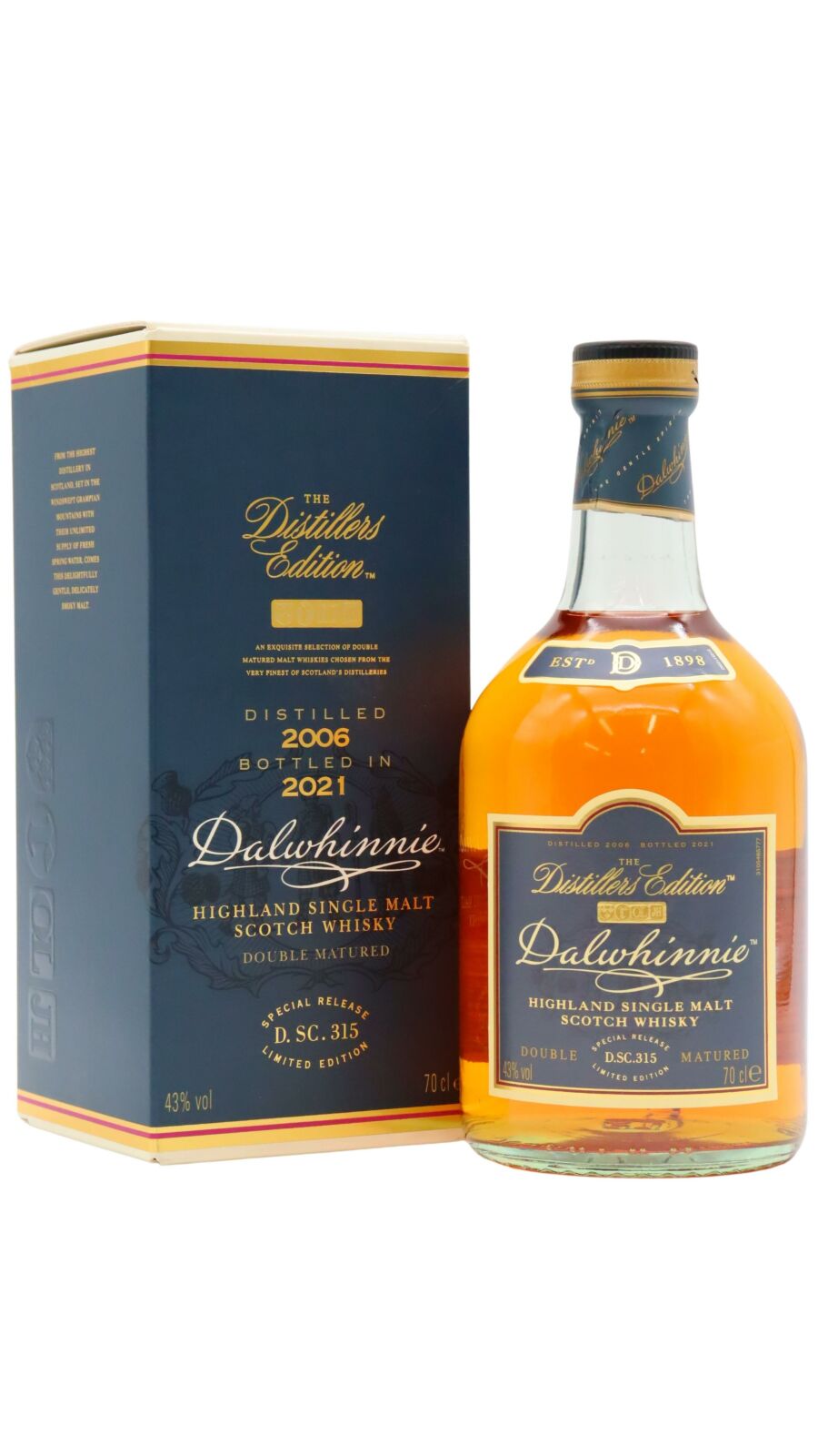 Dalwhinnie - 15 year old 2021 Distillers Edition Single Malt