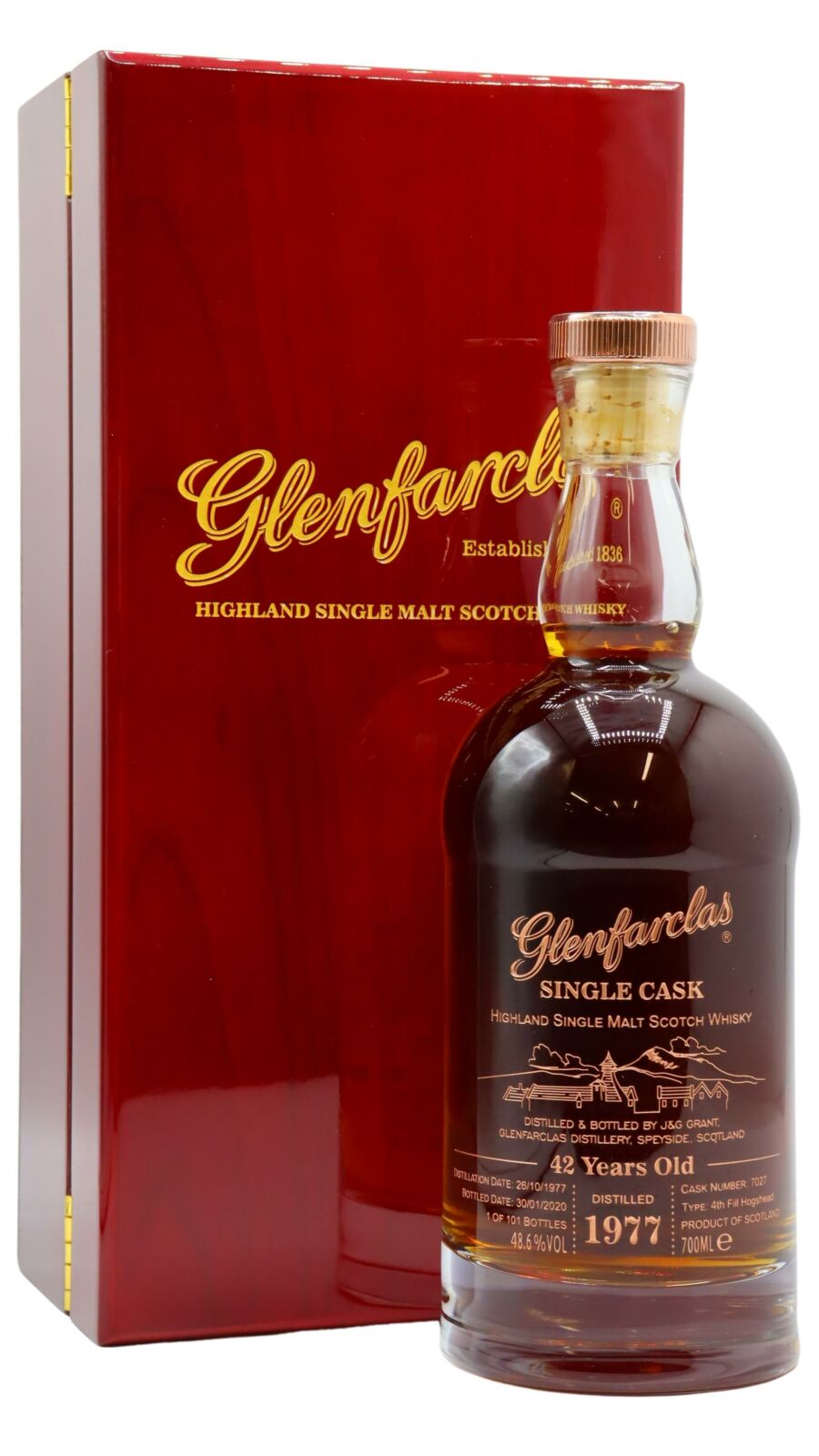 Glenfarclas - Limited Release Single Cask #7027 1977 42 year