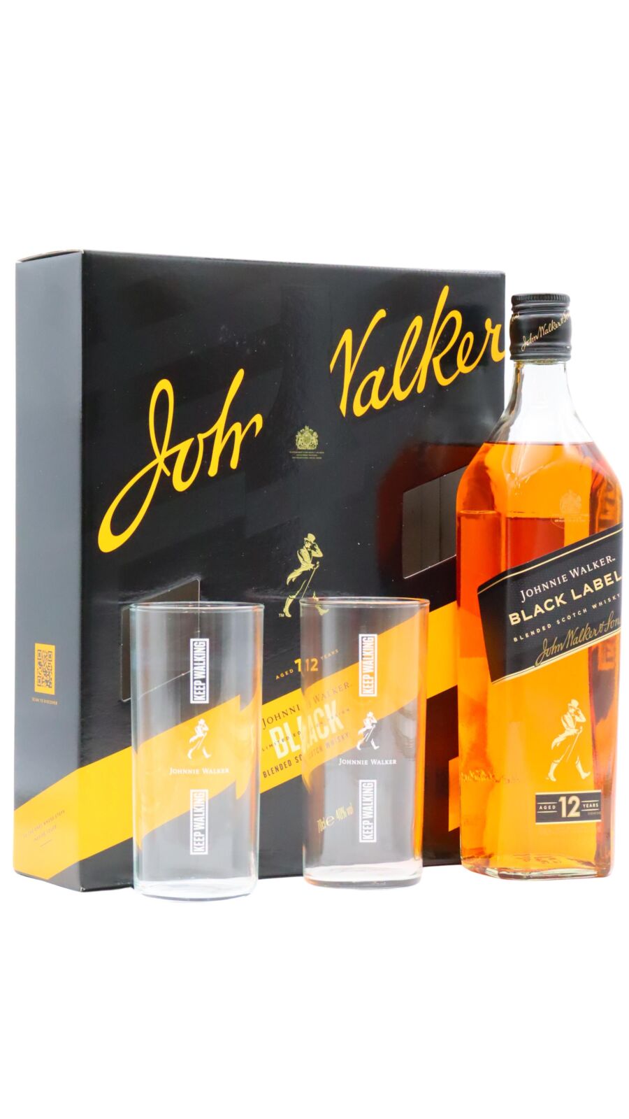 Johnnie Walker - 12 year old Black Label Blended Scotch Whisky