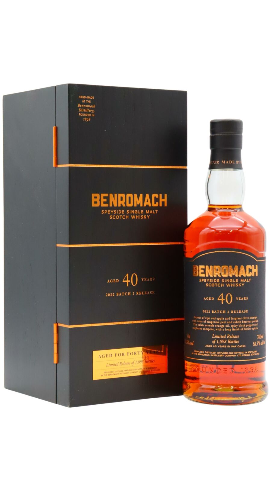 Benromach - 40 year old Cask Strength 2022 Release Batch #2 Single