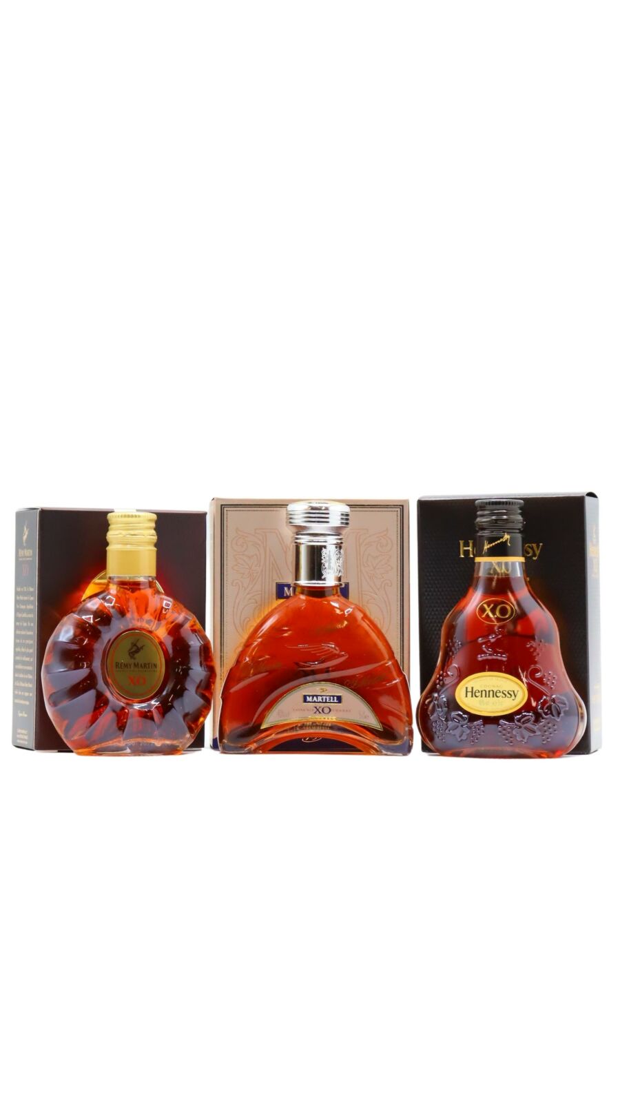 Multiple Distillery Packs - Hennessy, Remy Martin & Martell