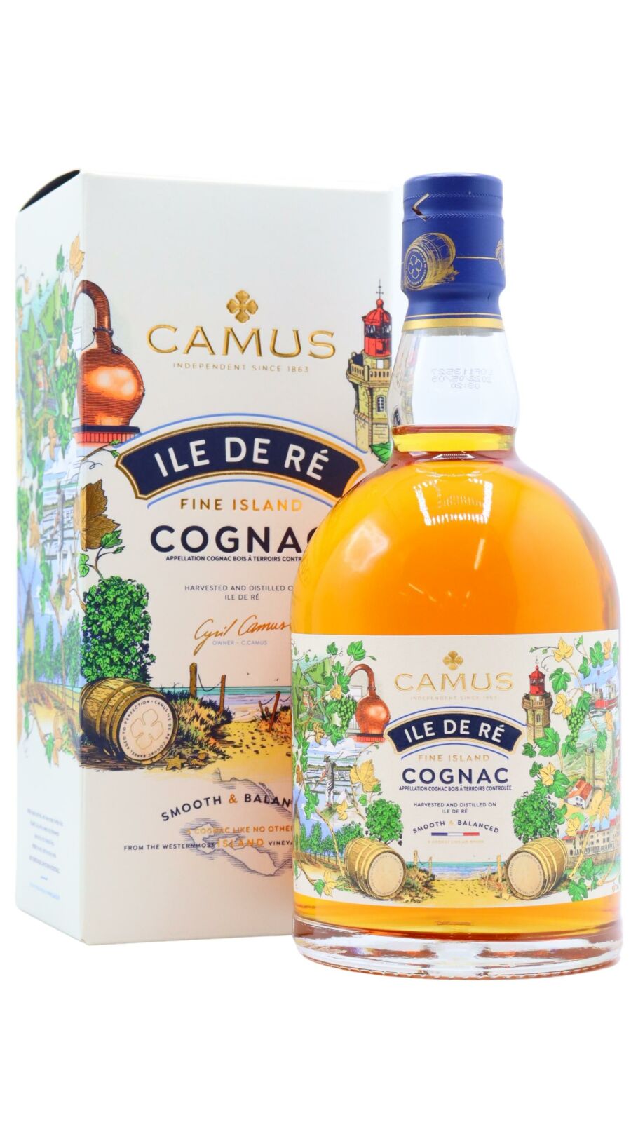 Camus - Ile De Ré Fine Island Cognac 70cl 40% ABV | Hard To Find