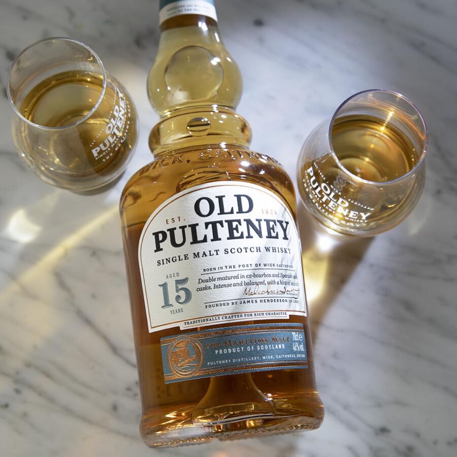 Old Pulteney - 15 year old Single Malt Scotch Whisky 70cl 46% ABV