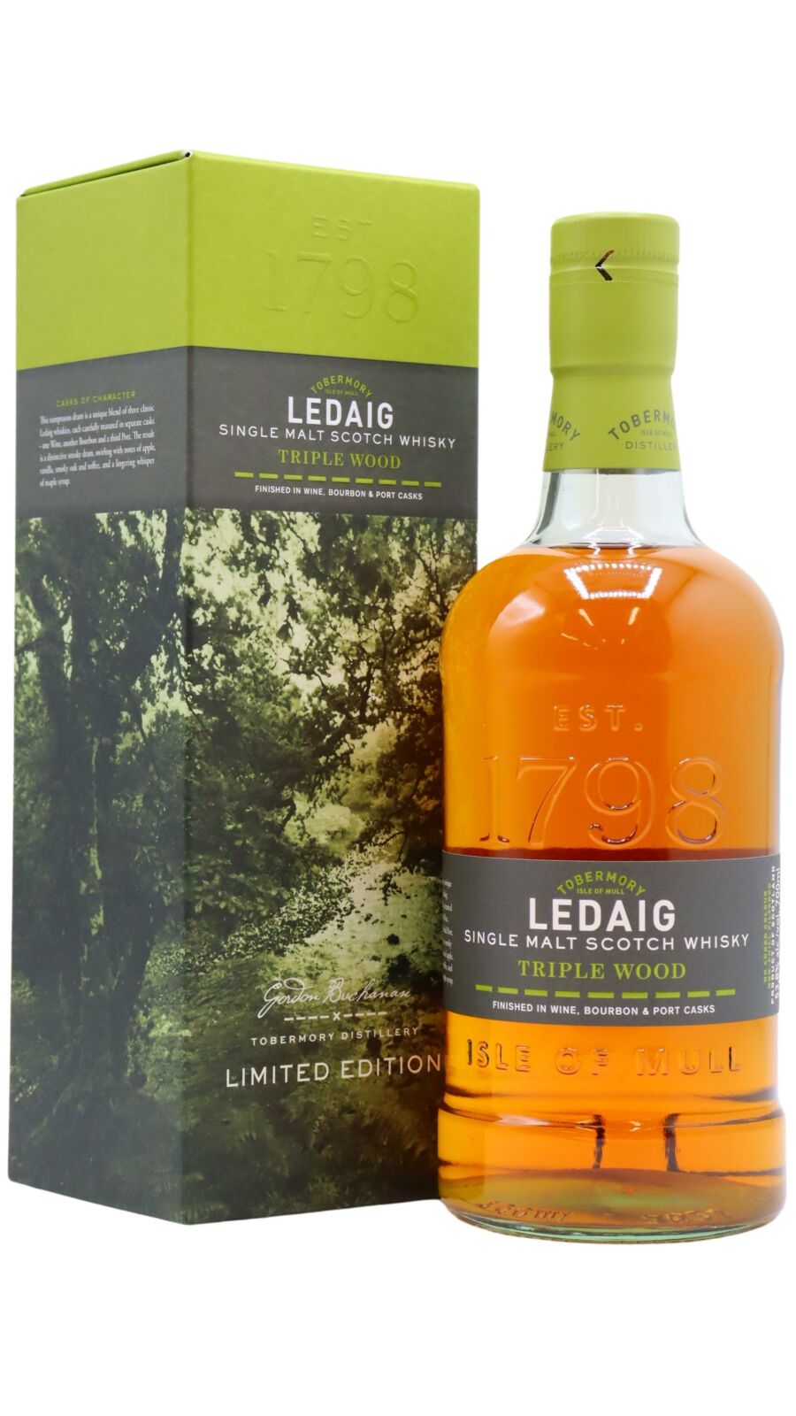 Ledaig - Limited Edition Triple Wood Single Malt Scotch Whisky