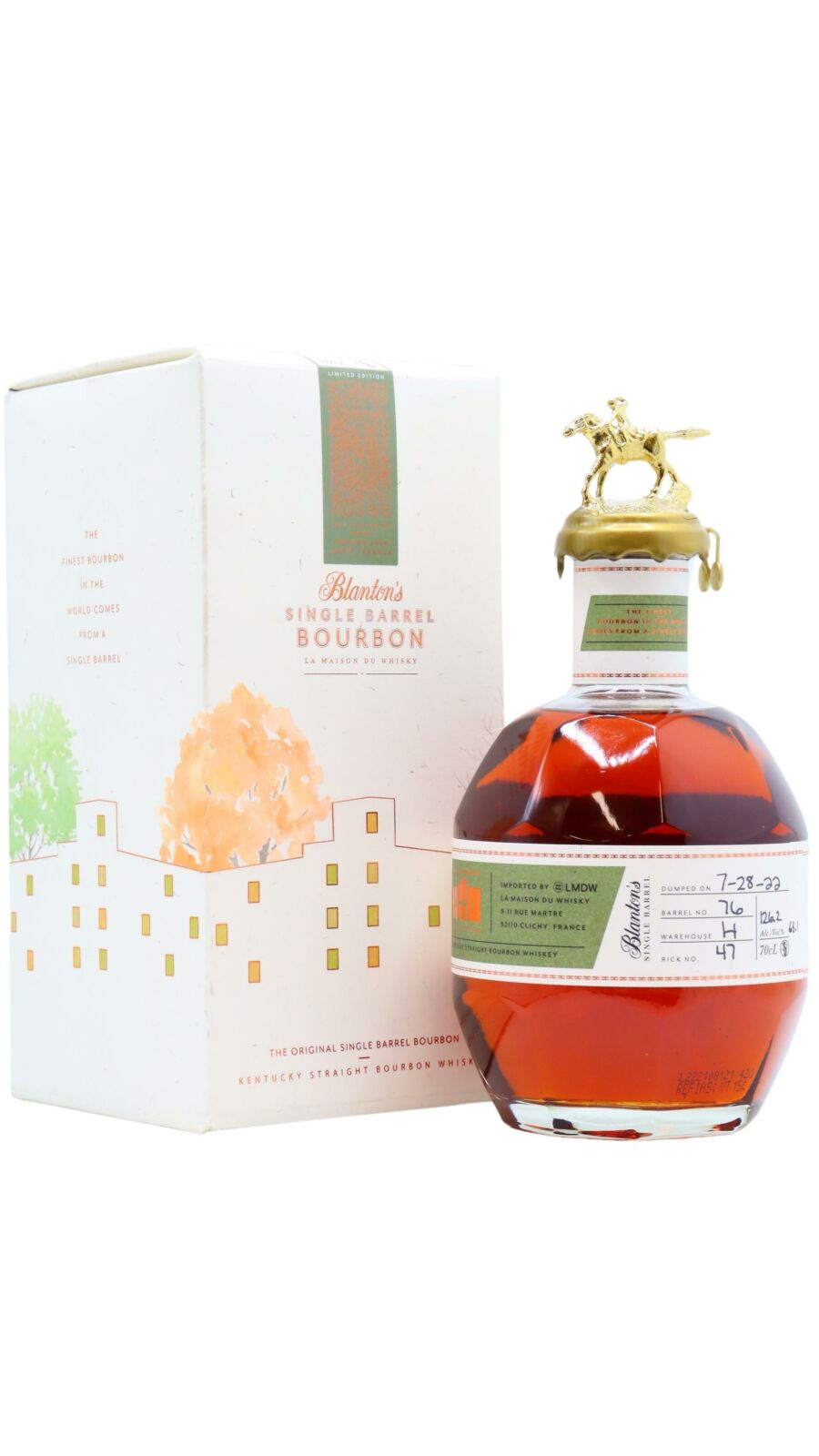 Blanton's - 2022 Collection - La Maison Du Whisky 