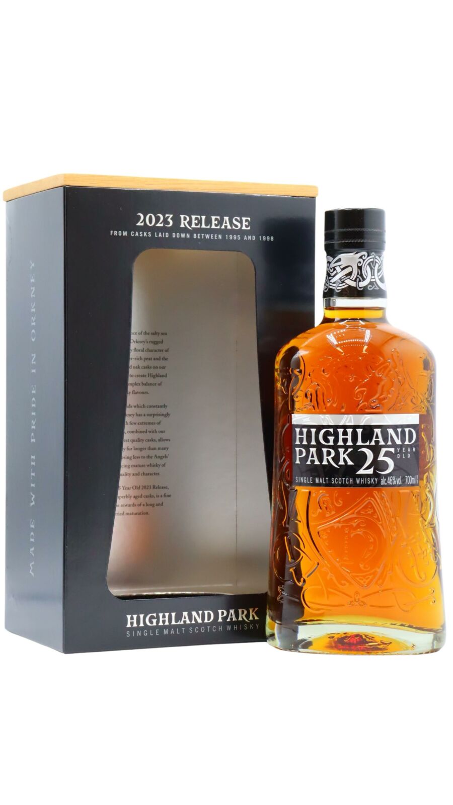 Highland Park - 25 year old 2023 Release Single Malt Scotch 1998