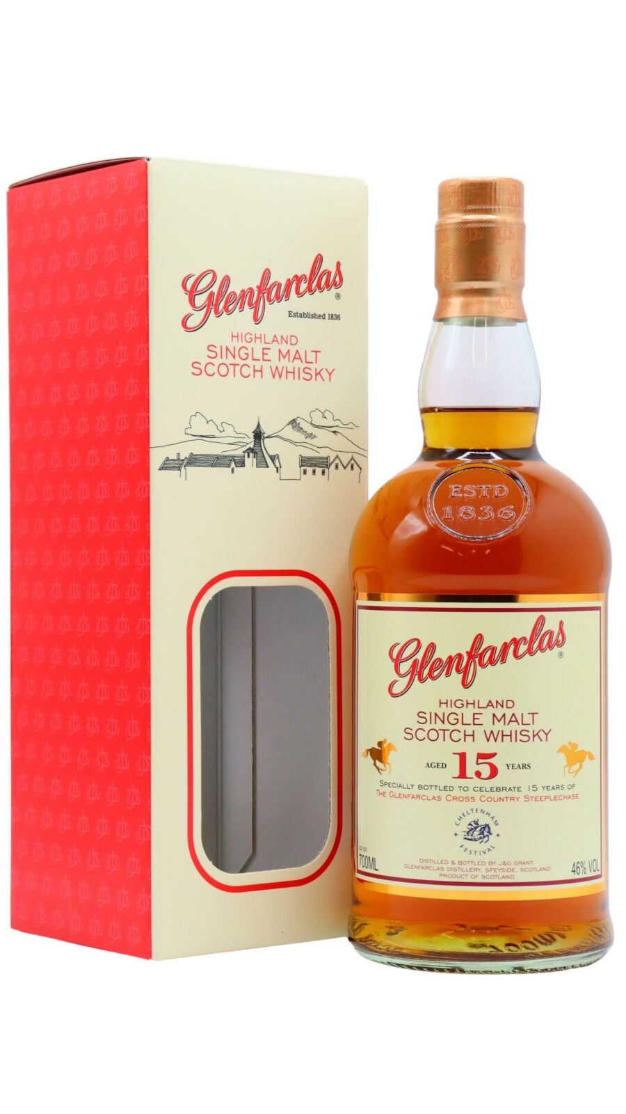 Glenfarclas - Cheltenham Edition Single Malt Scotch 15 year old