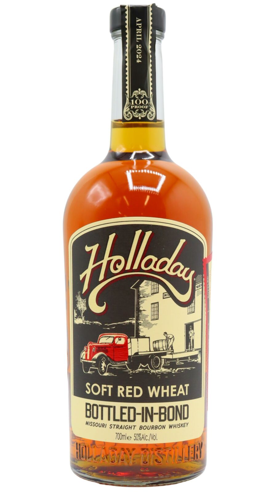 Ben Holladay - Soft Red Wheat Bottled In Bond Straight Bourbon