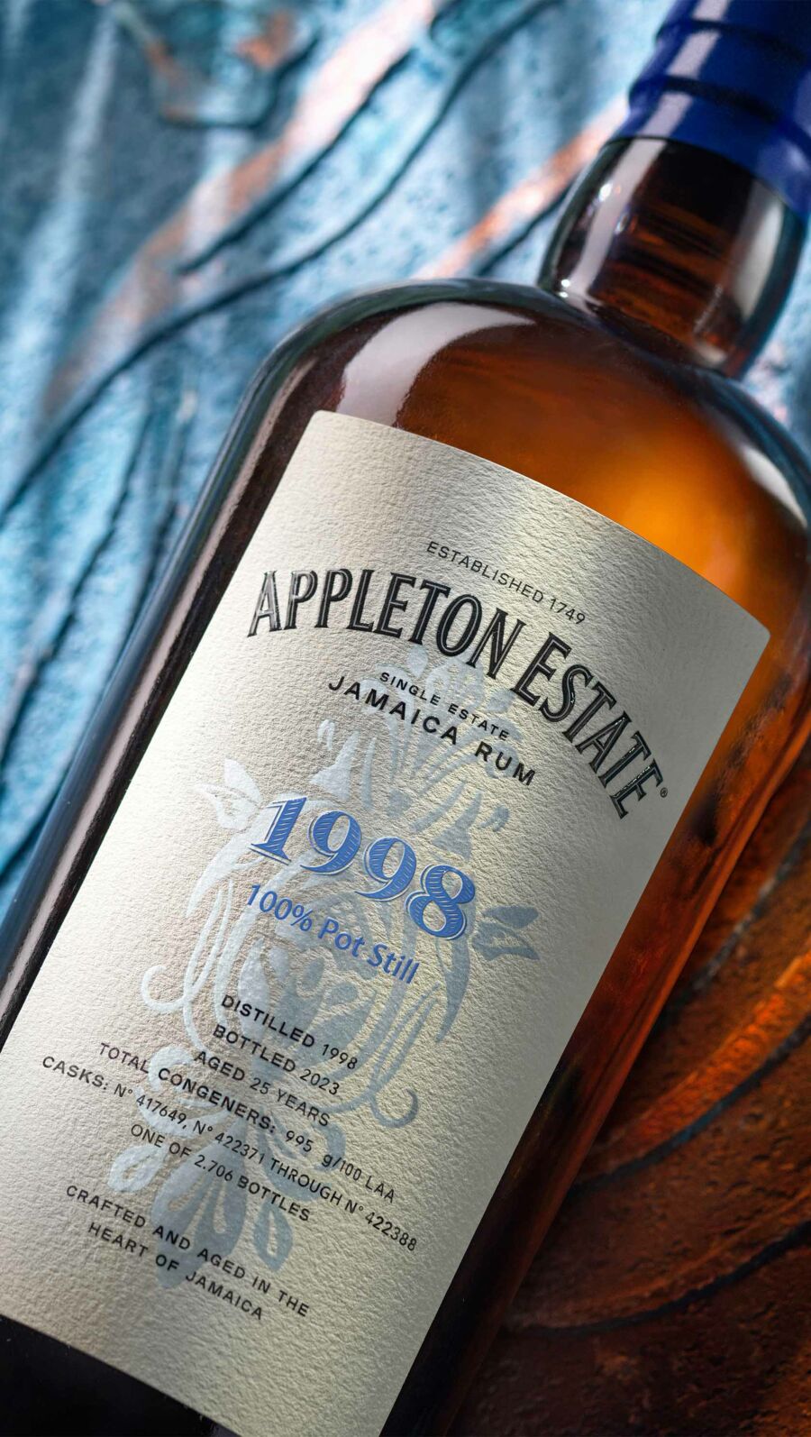 Appleton Estate - 25 year old Hearts Collection 1998 Rum 70cl 63