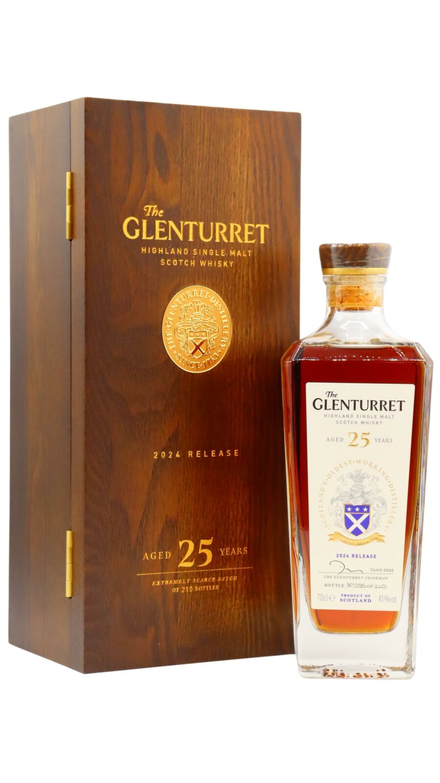 Glenturret - 25 year old 2024 Release Single Malt Scotch Whisky