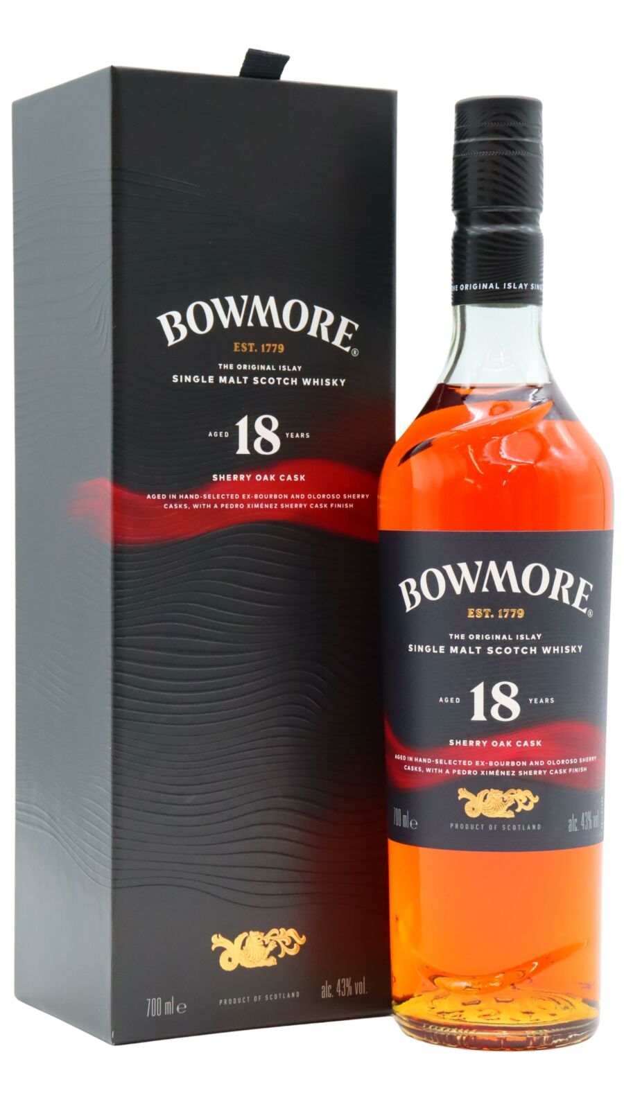 Bowmore - Sherry Oak Collection Islay Single Malt Scotch 18 year