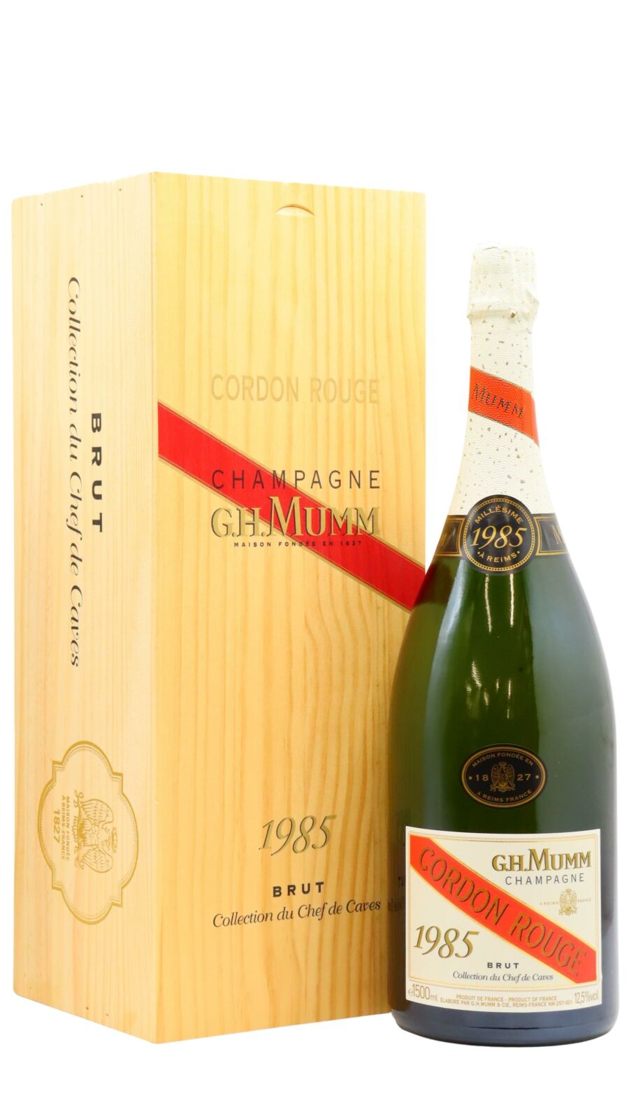 G.Hマム　コルドン・ルージュ　1985 1985年シャンパン | G.H.Mumm Cordon Rouge Brut Millesime