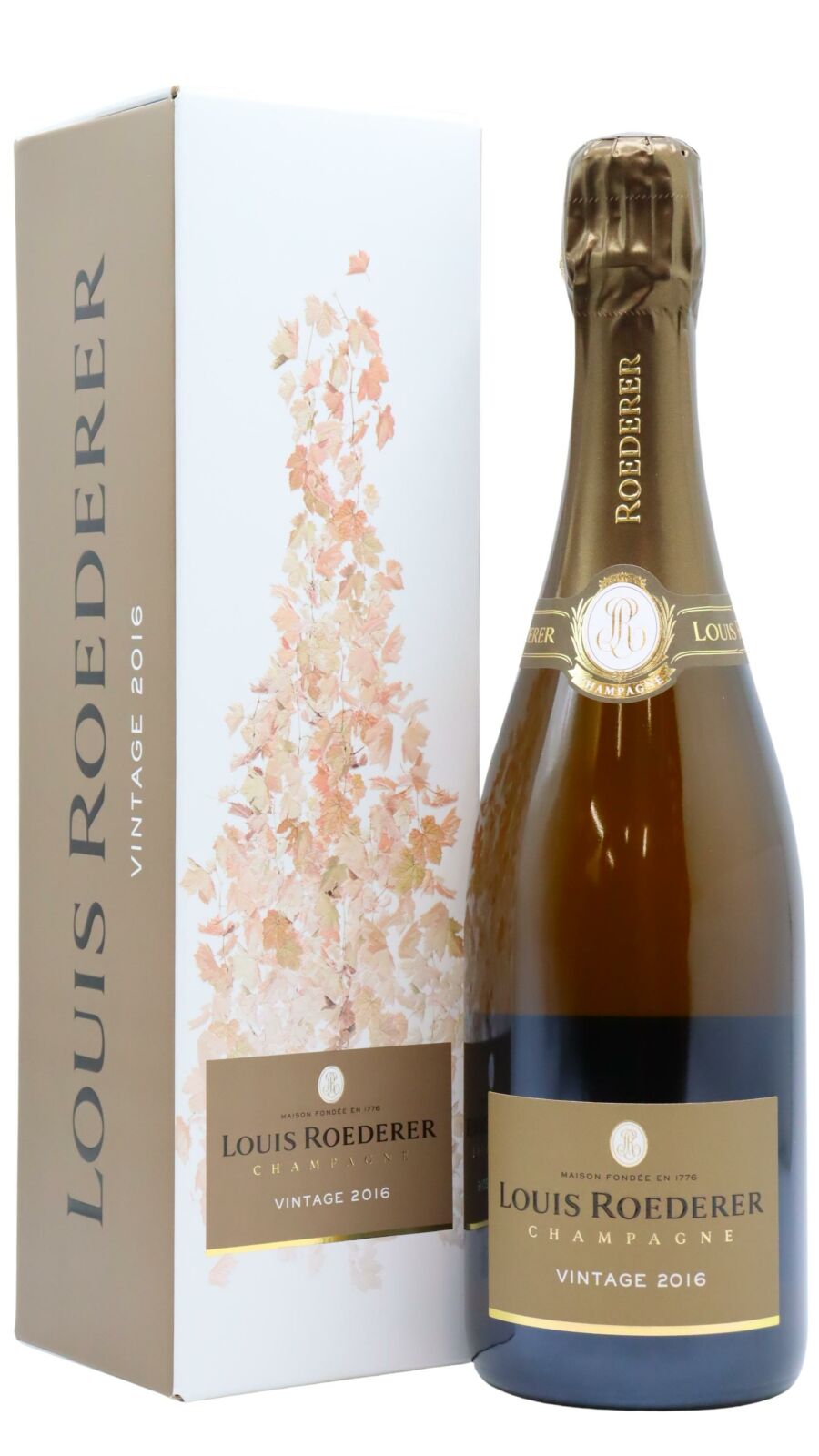 Louis Roederer - Brut Vintage 2016 Champagne 75cl 12.5% ABV (Gift