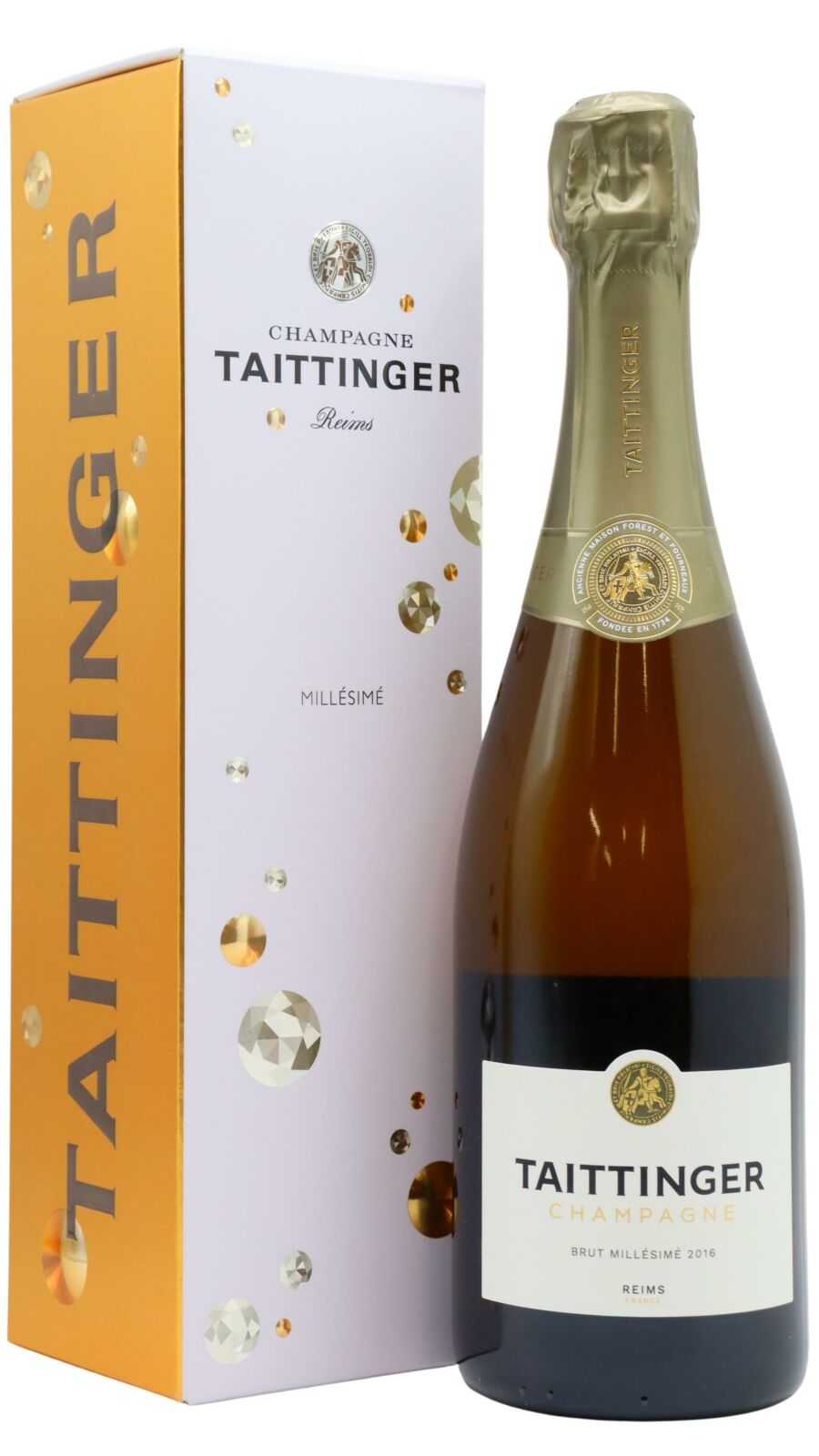 Taittinger - Brut Reserve 2016 Champagne (Gift Box) 75cl 12.5% ABV