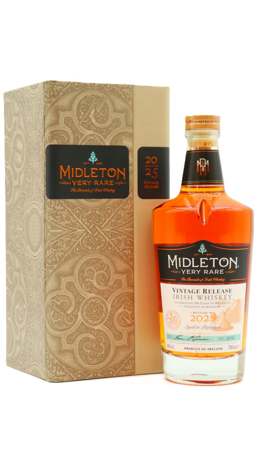 Midleton - Very Rare 2025 Edition Whiskey 70cl 40% ABV