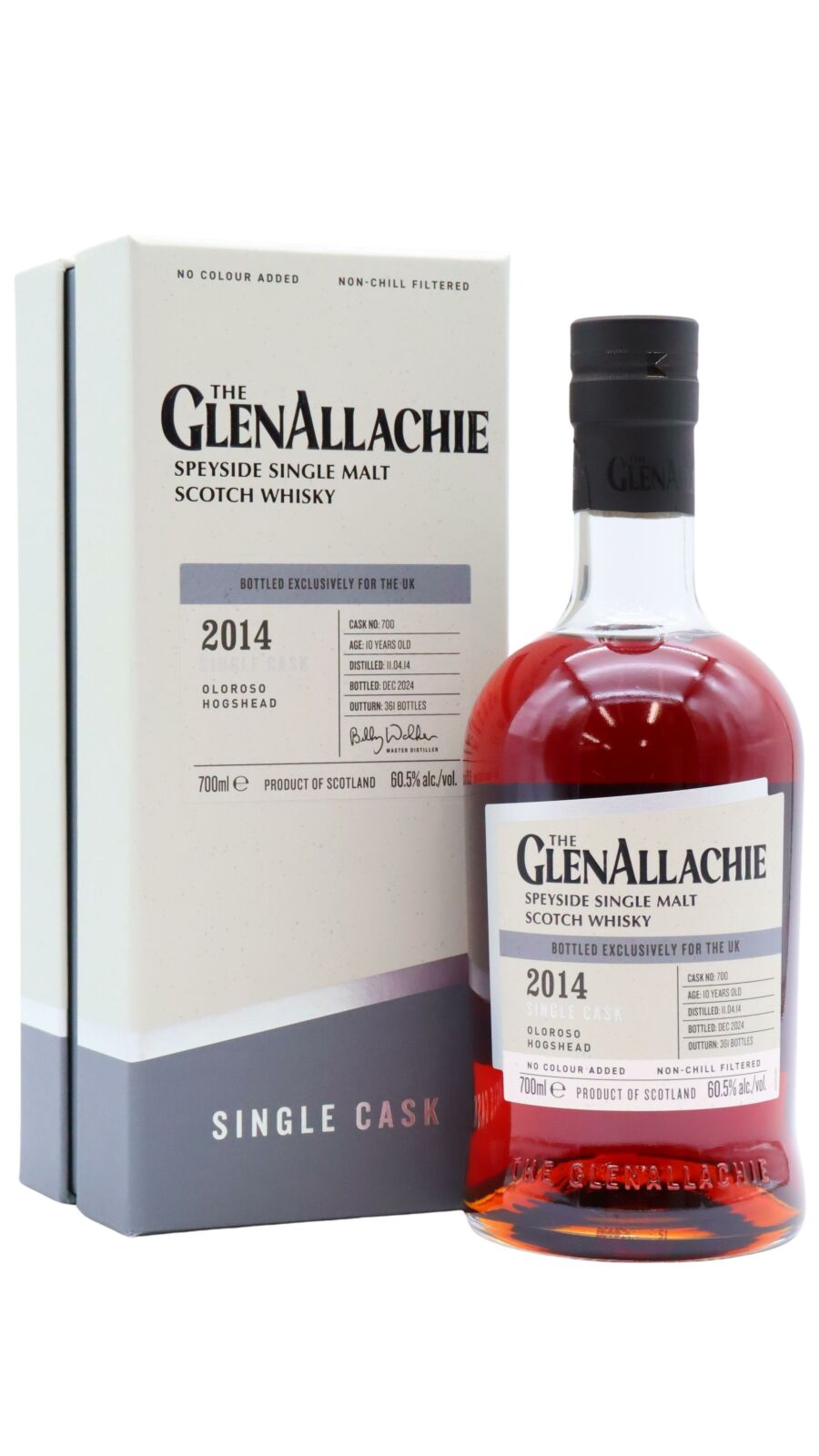 GlenAllachie - 10 year old Single Oloroso Sherry Cask #700 2014
