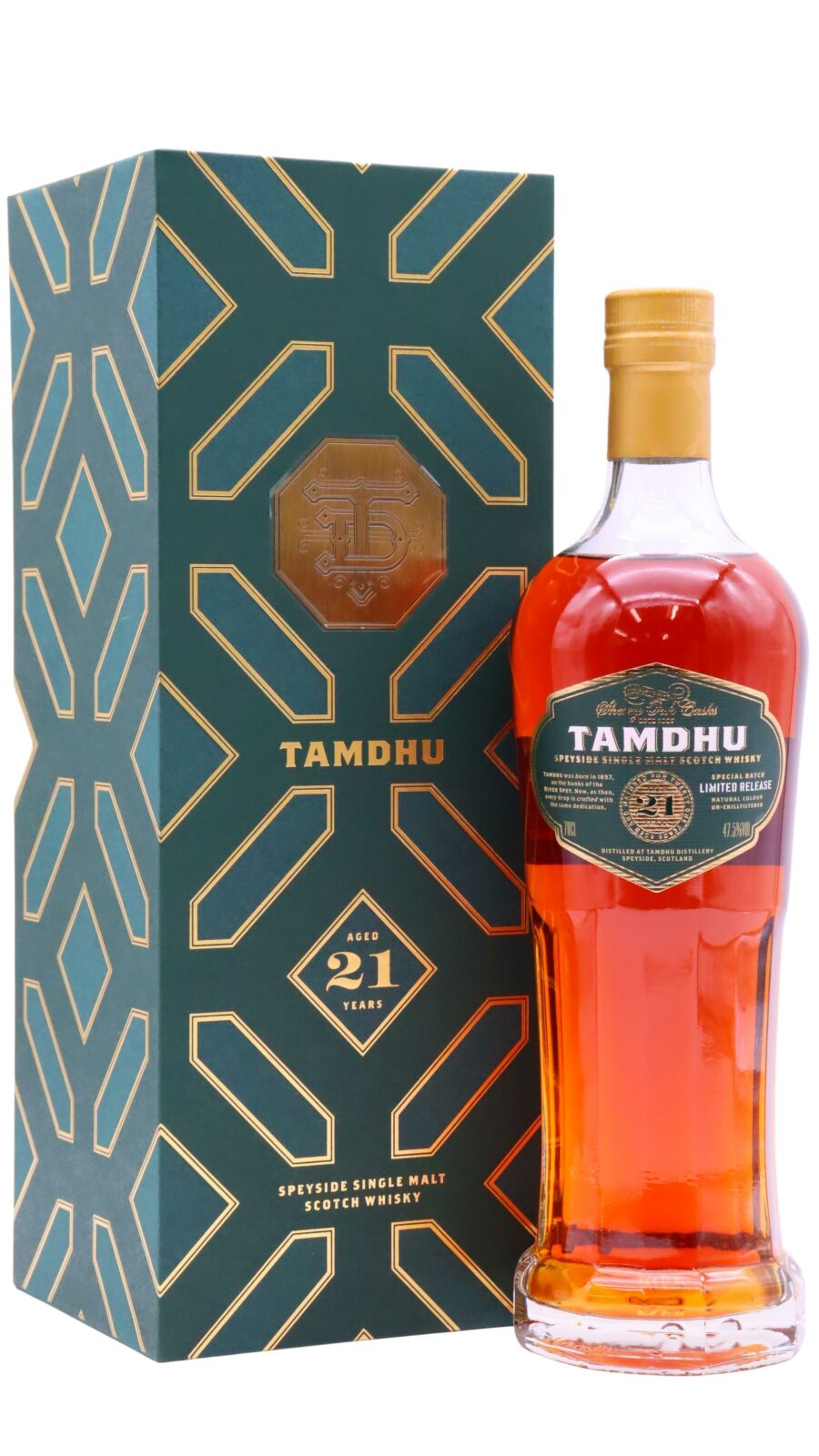 Tamdhu - 21 year old Speyside Single Malt Scotch Whisky 70cl 47.5