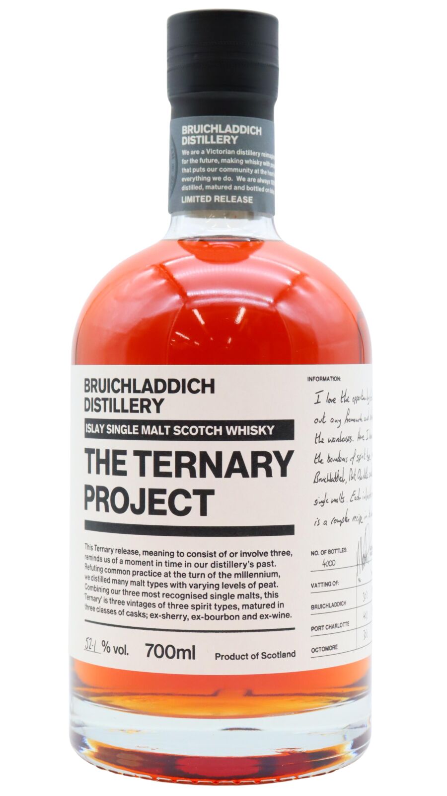 Bruichladdich - The Ternary Project Islay Single Malt Scotch