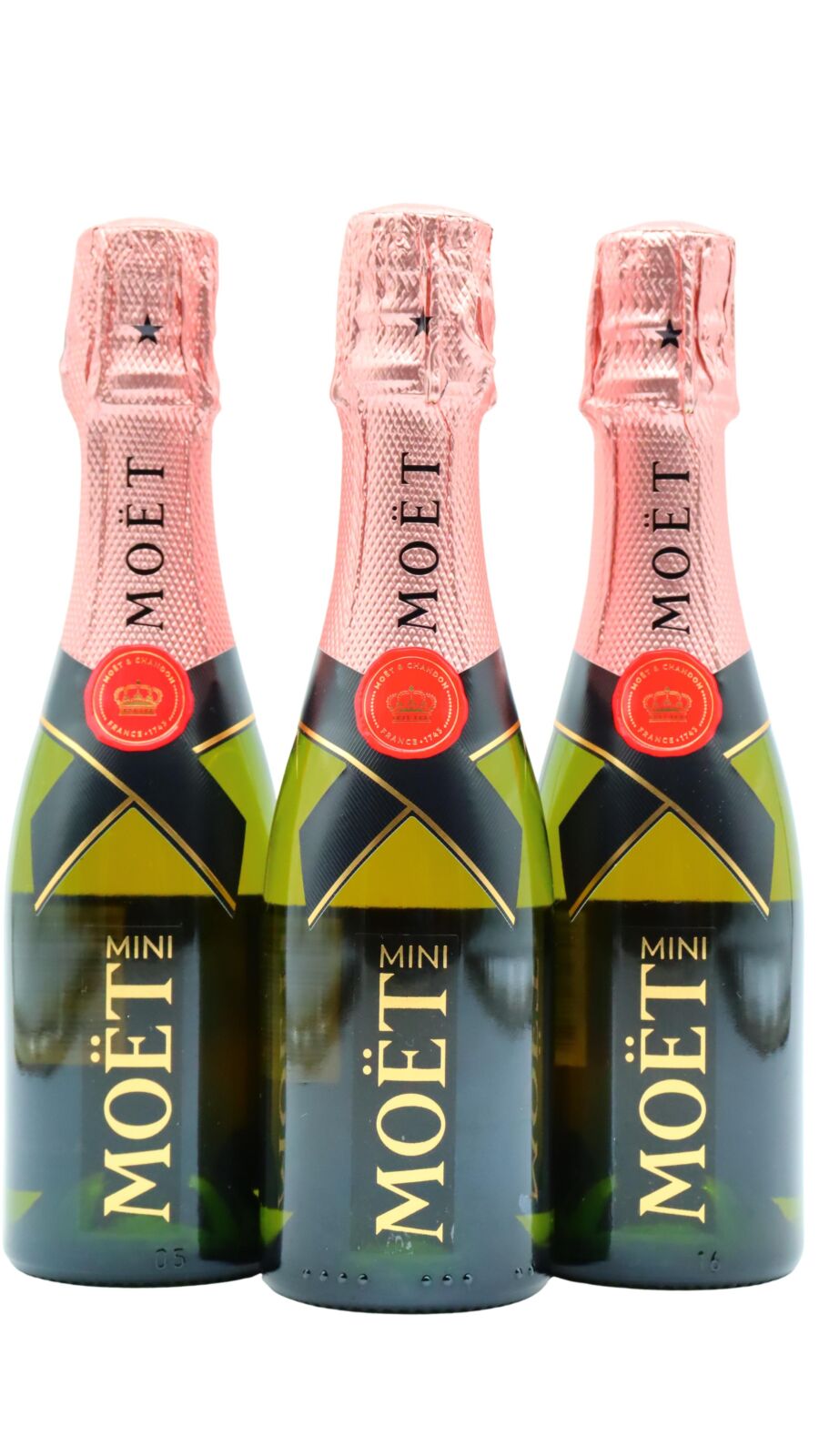 Moet & Chandon - Rosé Impérial Mini Champagne 20cl x 3 12.5% ABV