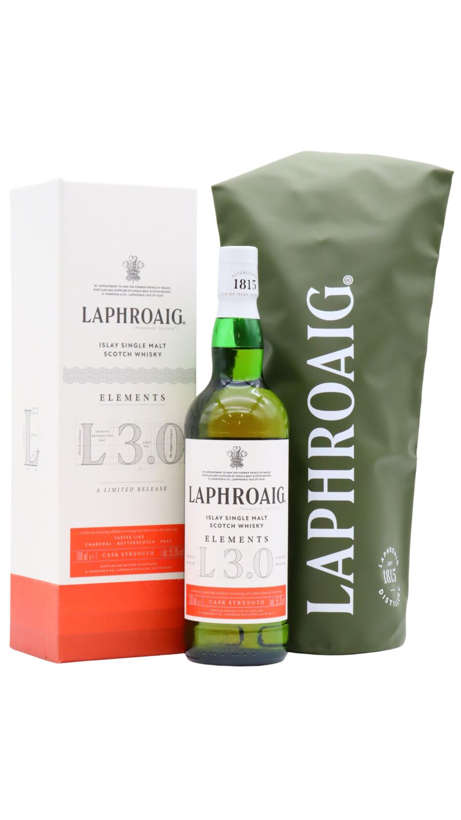 Laphroaig - Elements 3.0 Single Malt Scotch Whisky 70cl 55.3% ABV
