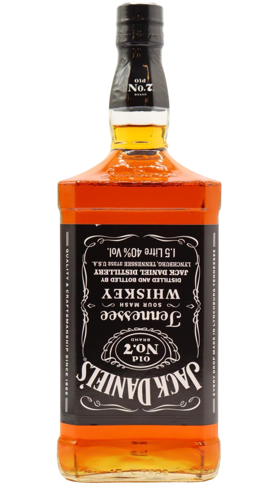 Jack Daniel's - Old No. 7 Tennessee Whiskey 150cl 40% ABV (Old