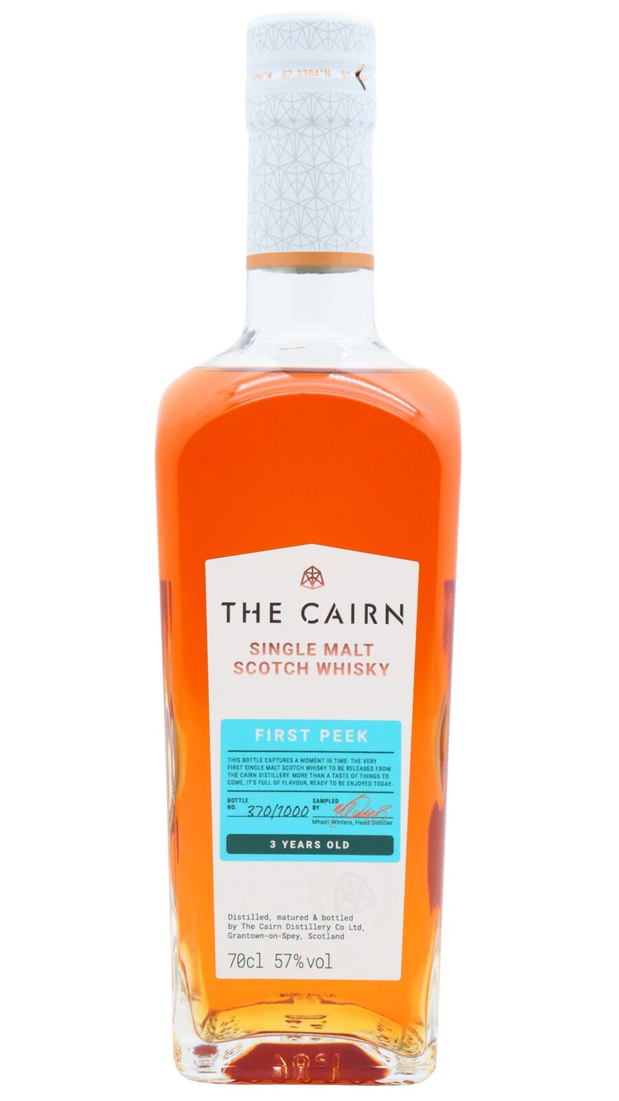 The Cairn Distillery - 3 year old CRN57 First Peek Inaugural