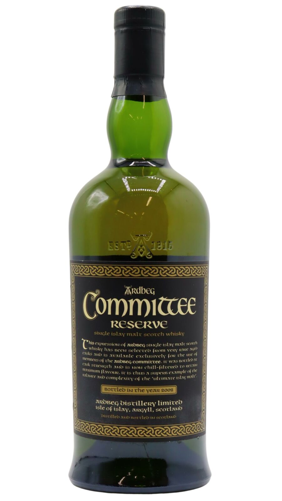 Ardbeg - 2002 Committee Reserve Single Malt Scotch Whisky 70cl